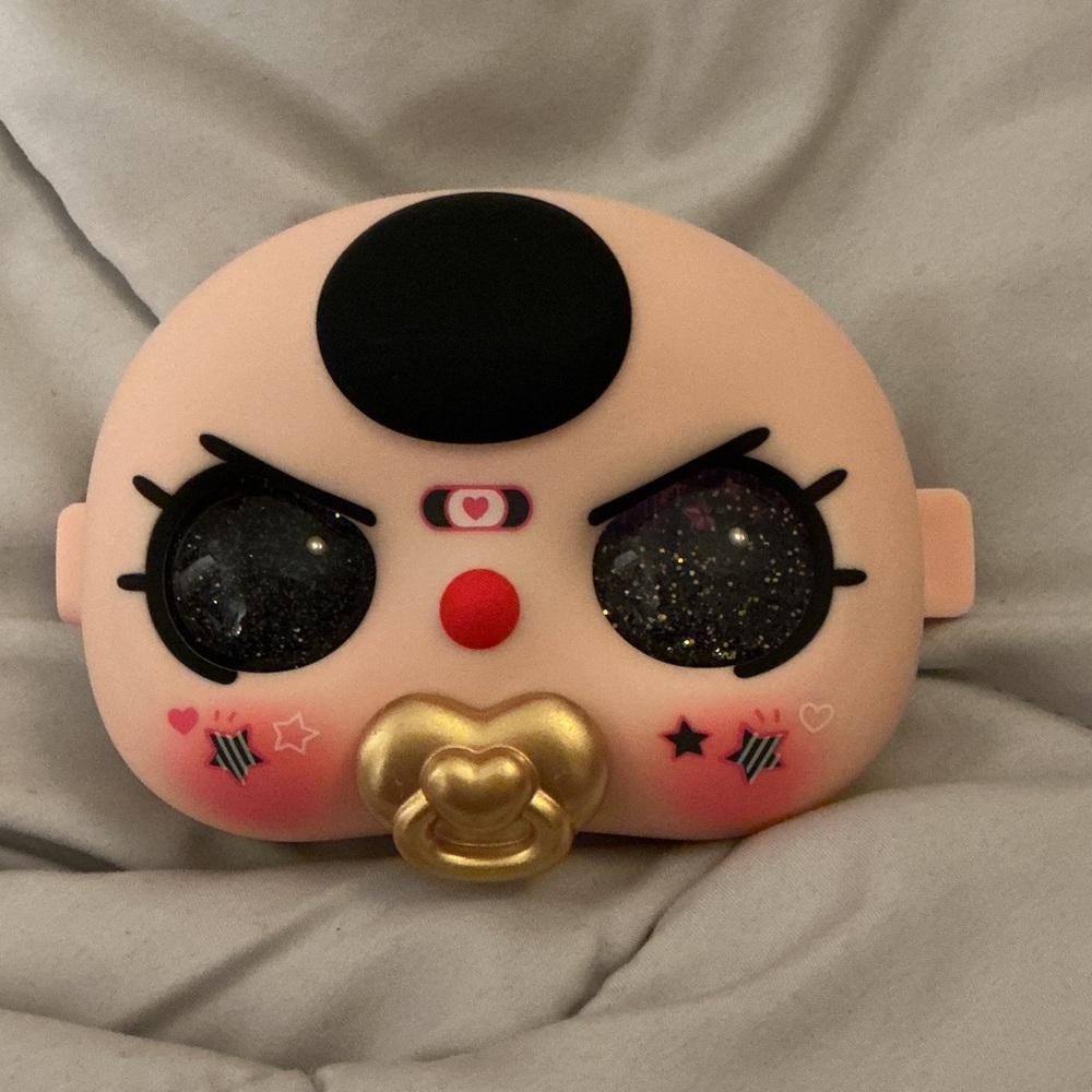 Custom Baby Three 400% Face Glitter Eyes
